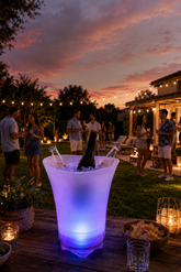 Secchiello LED 3 in 1 — Luci, Musica e Drink Ghiacciati