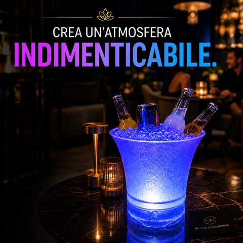 Secchiello LED 3 in 1 — Luci, Musica e Drink Ghiacciati