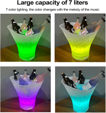 “Il  Secchiello  che Fa Ballare! Luci,  Musica e Drink Freddi ”